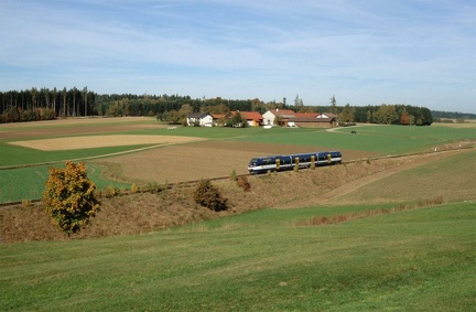 bei Gangkofen, an der Strecke Frontenhausen-Marklkofen – Neumarkt-St. Veit