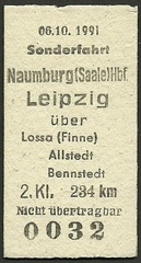 Schienenbus-Sonderfahrt auf Güterzugstrecken zwischen Unstrut und Saale