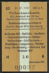 Schienenbussonderfahrt durch Nord - Baden-Württemberg