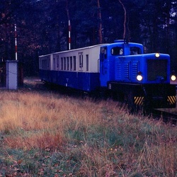 Fahrt auf der Berliner Parkeisenbahn