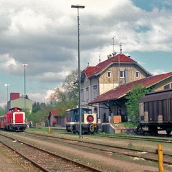 Schienenbus-Sonderfahrt über Güterzug-Strecken zwischen der Schwäbischen Alb, dem Bodensee und dem Schwarzwald