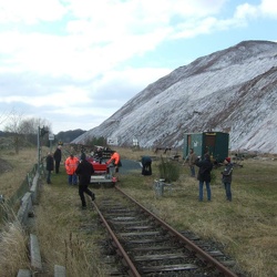 Draisinensonderfahrt auf der Kalibahn bei Hänigsen